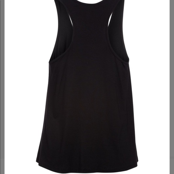 Black Floral Skull Racerback Tank- super soft and perfect for the beach or pool! - Picture 2 of 3